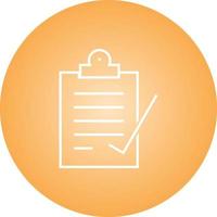 Beautiful Check Report Vector Icon