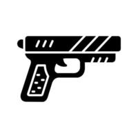 Pistol Vector Icon