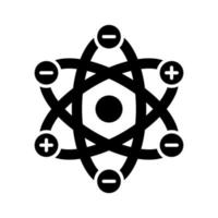 Atom Structure Vector Icon