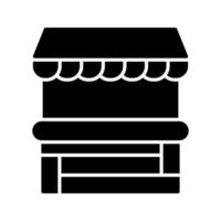 Food Stand Vector Icon