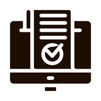 Computer Internet Payment Vector Icon