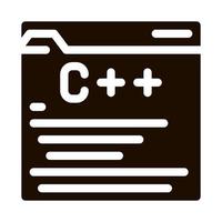 Coding Development Language Vector Icon