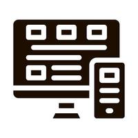 Computer Smartphone System Vector Icon