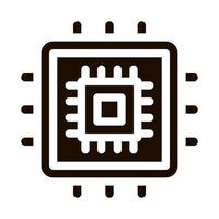 Computer Element Processor Vector Icon