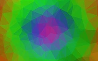 Light Multicolor, Rainbow vector polygon abstract layout.