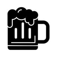 icono de vector de cerveza