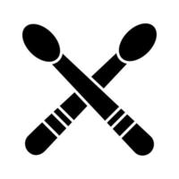 Drumsticks Vector Icon