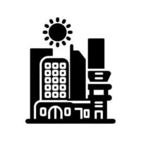 icono de vector de paisaje urbano