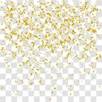 many falling tiny confetty vector