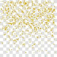 many falling tiny confetty vector