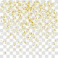 many falling tiny confetty vector