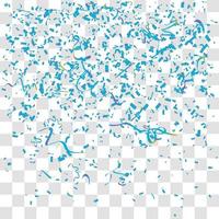 many falling tiny confetty vector