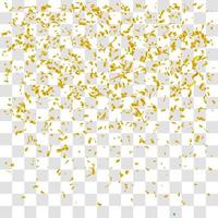 many falling tiny confetty vector