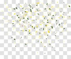 many falling tiny confetti vector