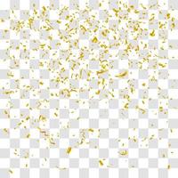 many falling tiny confetty vector