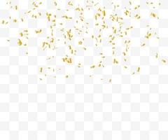 many falling tiny confetti vector