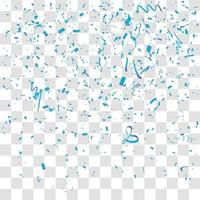 many falling tiny confetti vector