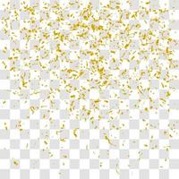 many falling tiny confetti vector