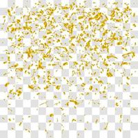 many falling tiny confetti vector