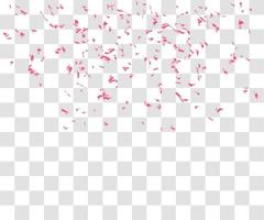 many falling tiny confetty vector