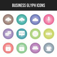 Beautiful Business vector icon set