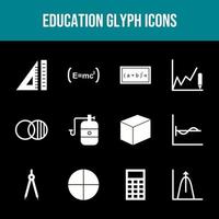 Beautiful 12 Education Vector Icons