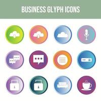 Beautiful Business vector icon set