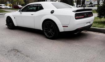 Minsk, Belarus, January 2023 - Dodge Challenger RT photo