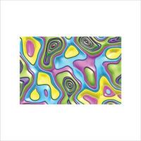fondo líquido abstracto, textura pintada ondulada abstracta, fondo de textura multicolor vector