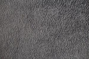 Gray plush fabric background texture, soft material pattern photo