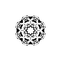 icono de flor. símbolo de fondo de cartel de tienda de flores de estilo simple. elemento de diseño del logotipo de la marca de flores. impresión de camisetas de flores. vector para pegatina.