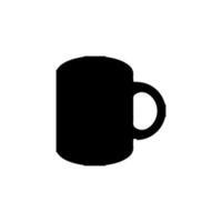 icono de la taza de café. símbolo de fondo de cartel de gran venta de cafetería de estilo simple. elemento de diseño del logotipo de la marca de la taza de café. impresión de camiseta de taza de café. vector para pegatina.