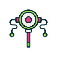 rattle drum icon for your website, mobile, presentation, and logo design. vector