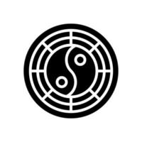 yin yang icon for your website, mobile, presentation, and logo design. vector