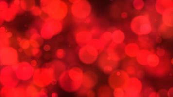 Red shiny particle rain motion light luminance illustration night background, artistic space bokeh speed matrix magic effect background. photo