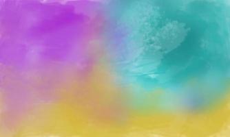 colorful paint brush background. modern watercolor wallpaper for cover, poster and banner. photo