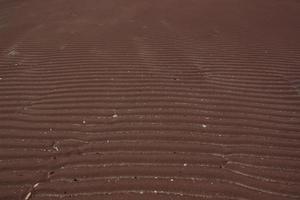 Red sand in Scotland photo