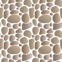 Seamless pattern river stone background for design and decorate. Modern style close up wall stone background, texture, backdrop, tile, wallpaper. Stones vector illustration.
