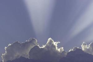 blue sky and cloud photo