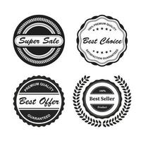 Collection of premium vector badges