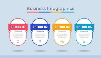 Timeline Infographics Business Data Visualization Process Chart. Abstract Diagram Graph with Steps, Options vector