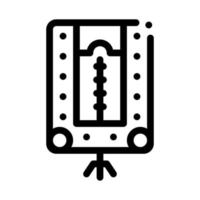 watch repair instrument icon vector outline illustration