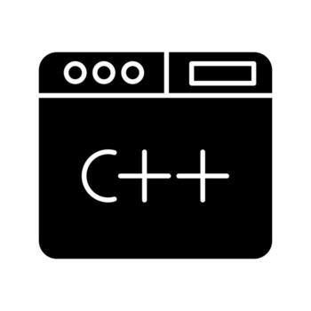 icono de vector de lenguaje de programación