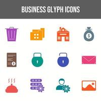 Beautiful Business vector icon set