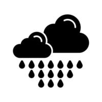 Rain Vector Icon