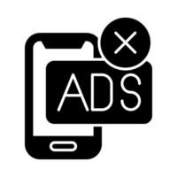 AD Block Vector Icon