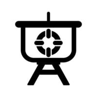 Target Presentation Vector Icon
