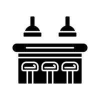 Bar Counter Vector Icon