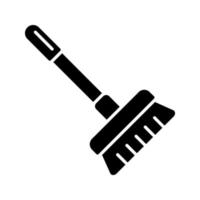 Broom Vector Icon