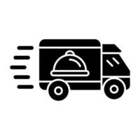 Food Delivery Vector Icon